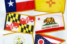 Image of Indoor Adjustable Flags Sets